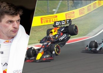 Woedende Max Verstappen mist podium na crash met Lewis Hamilton en gaat helemaal tekeer