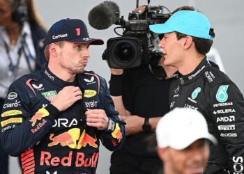 George Russel waarschuwt Max Verstappen en haalt uit naar Lando Norris