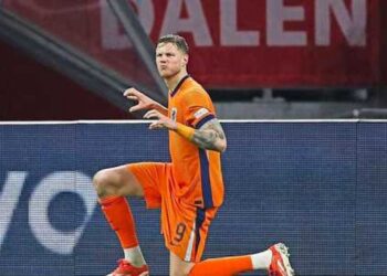 Wout Weghorst onder vuur na uitbundige juichpartij tegen Hongarije