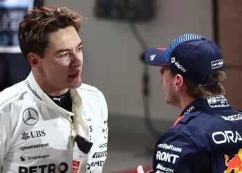 George Russel maakt een hele opmerkelijke opmerking omtrent het kampioenschap Max Verstappen