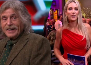 Johan stuurde Hélène een heel bijzonder bericht na het zien van haar Oudejaarsborrel