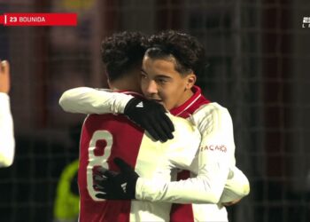 Rayane Bounida schittert bij Jong Ajax: vierde doelpunt in vijf wedstrijden