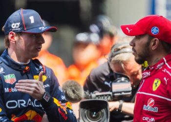 Martin Brundle: ”Max Verstappen heeft Lewis Hamilton erbij genaaid en speelde grote rol in diskwalificatie“