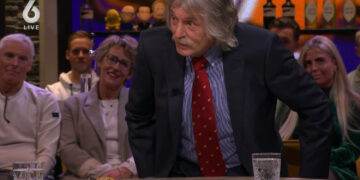 Johan Derksen loopt opnieuw weg bij uitzending Vandaag Inside