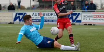 Een bijzondere afloop van een amateurvoetbalduel
